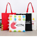 Eco-Friendly Canvas Convention Totes with Long Handles