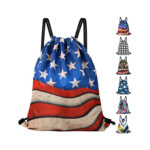Polyester drawstring bag