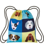 Polyester drawstring bag