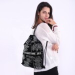 Polyester drawstring bag