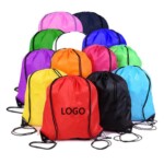Polyester drawstring bag