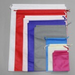 Non-woven drawstring bag