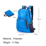 Foldable backpack