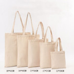 Eco-Friendly Canvas Convention Totes with Long Handles