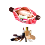 Dumpling shape makeup bag