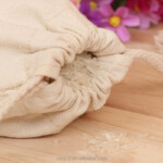 Cotton drawstring bag