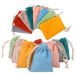 Cotton drawstring bag