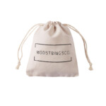 Cotton drawstring bag