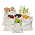 Cotton drawstring bag