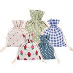 Cotton drawstring bag