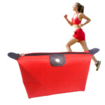 Dumpling shape makeup bag