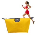 Dumpling shape makeup bag