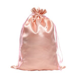 Silk drawstring bag