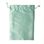 Silk drawstring bag