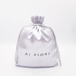 Silk drawstring bag
