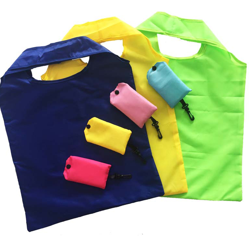 Low MOQ Polyester Shopping Bags with Folding Design