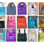 New large cloth square bag waterproof portable environmental protection folding shopping bag