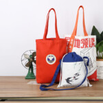 Eco-friendly Canvas Tote Bag, Recycled & Reusable, Custom Logo