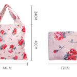 New large cloth square bag waterproof portable environmental protection folding shopping bag