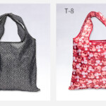 New large cloth square bag waterproof portable environmental protection folding shopping bag