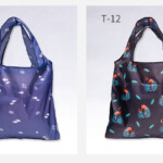 New large cloth square bag waterproof portable environmental protection folding shopping bag