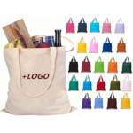 Cotton Canvas Tote Bags Wholesale | Party Favor Gift Bags
