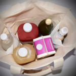 Jumbo Size Heavy Canvas Wide Shopper Tote Bag-TG130