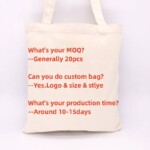Medium Size Heavy Canvas Deluxe Tote Bag-TG213